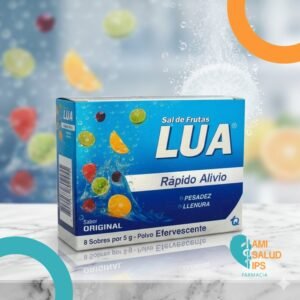 SAL DE FRUTAS LUA 8 SOBRES X 5G POLVO EFERVESCENTE TQ