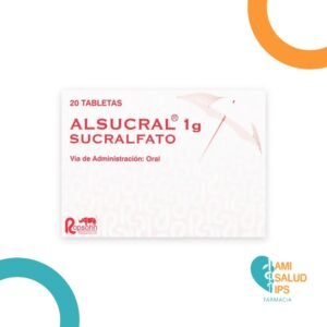 SUCRALFATO 1G  TABLETAS ALSUCRAL ROPSOHN