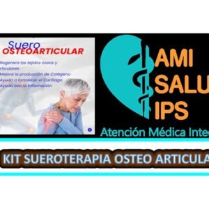 KIT COMPLETO PARA SUEROTERAPIA OSTEO ARTICULAR