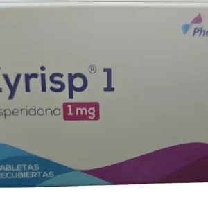 ZYRISP 1 RISPERIDONA 1MG TABLETA RECUBIERTA PHARMETIQUE
