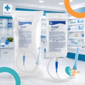TRAVAD ENEMA FOSFATO DE SODIO DIBASICO 6G, FOSFATO DE SODIO MONOBASICO 16G SOLUCION RECTAL BOLSA*133ML - TECNOQUIMICAS