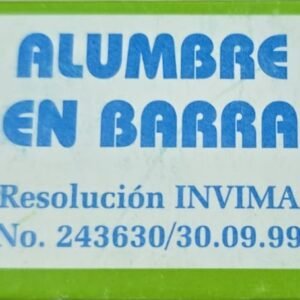 PIEDRA ALUMBRE EN BARRA DE 25G