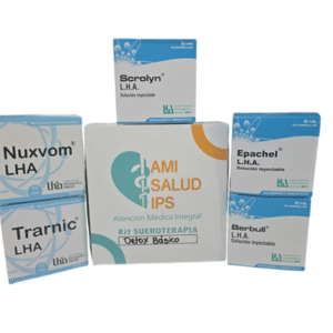 KIT COMPLETO PARA SUEROTERAPIA DETOX BASICO