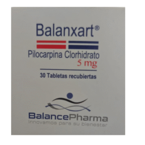 PILOCARPINA 5MG TAB BALANXART - BALANCE PHARMA