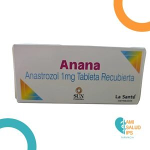ANASTROZOL 1MG TABLETA RECUBIERTA ANANA LA SANTE
