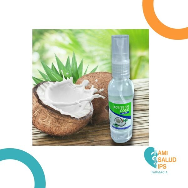 ACEITE NATURAL DE COCO FRASCO X 60 ML