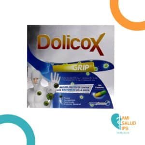 ACETAMINOFEN 500 + CETIRIZINA 5MG + FENILEFRINA 10MG + CODEINA 30MG CAPSULA DOLICOX GRIP