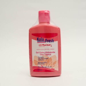 KALA FRESH ROSADO GEL EXTRA HIDRATANTE DE USO TOPICO CON ZINC, ALOE VERA Y VITAMINA E FRASCO X 120ML