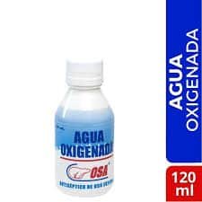 AGUA OXIGENADA SOLUCION TOPICA FCO X 120 ML OSSA