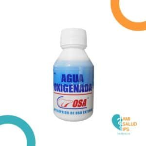 AGUA OXIGENADA SOLUCION TOPICA FCO X 120 ML OSSA
