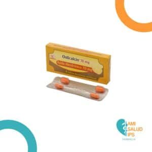 ACIDO ALENDRONICO 70MG TABLETA RECUBIERTA  OSTICALCIN BIOQUIFAR
