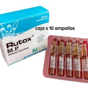 RUTOX M.P L.H.A AMPOLLA 2ML