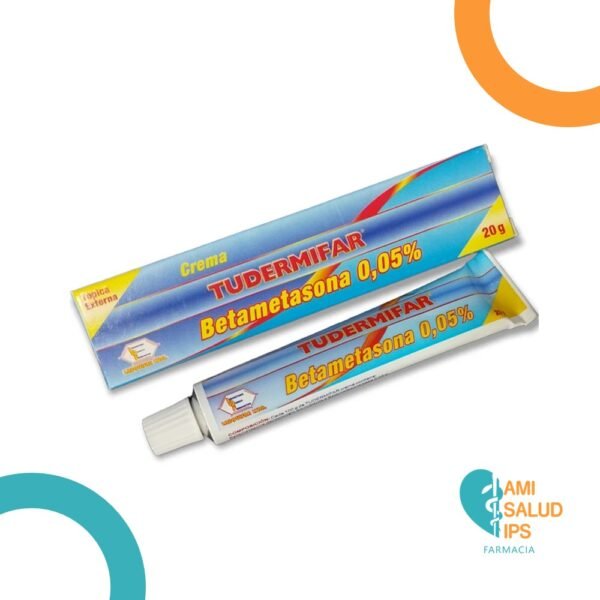 BETAMETASONA 0.05% TOPICA TUBO X 20G TUDERMIFAR LABQUIFAR