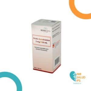 ACIDO ZOLENDRONICO 5MG/100ML SOL INYECTABLE C*1 VIAL SICMAFARMA