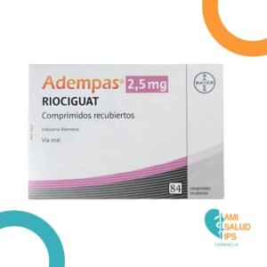 RIOCIGUAT 2.5 MG CAJA X 84 COMPRIMIDOS ADEMPAS