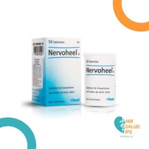 NERVOHEEL ACIDUM PHOSOHORICUM + ZINCUM VALERIANICUM + SEPLA OFFICINALIS FRASCO X 50 TABS