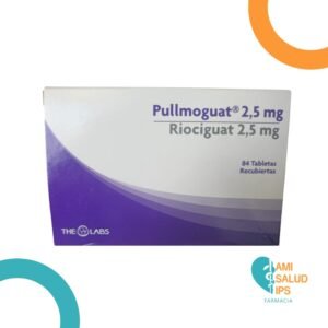 RIOCIGUAT 2.5 MG CAJA X 84 TABLETAS RECUBIERTAS PULLMOGUAT