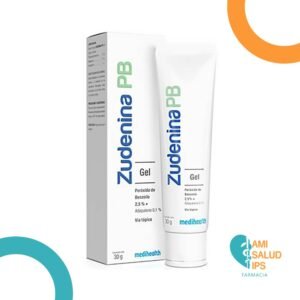 PEROXIDO DE BENZOILO 2,5% + ADAPALENO 0.1% GEL TOPICO TUBO X 30G ZUDENINA PB MEDIHEALTH