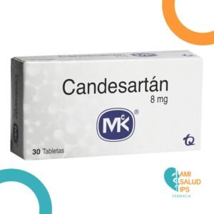 CANDESARTAN 8MG C*30 TABLETAS MK