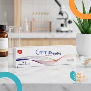 CROMUS TACROLIMUS 0.03% UNGÜENTO DERMICO TUBO*30G PROCAPS