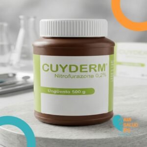CUYDERM NITROFURAZONA 0.2% UNGUENTO TOPICO POTE*500G SIEGFRIED