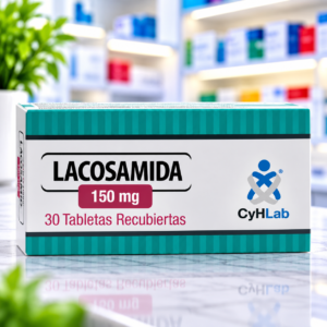 LACOSAMIDA 150 MG C*30 TABLETAS RECUBIERTAS CLINICOS Y HOSPITALRIOS