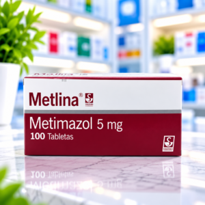 METIMAZOL 5MG C*100 TABLETAS METLINA SIGFRIED