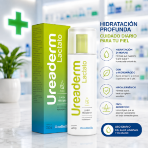 UREA + ACIDO LACTICO 5%+8% LOCION TOPICA * 225 G UREADERM LACTATO MEDIHEALTH