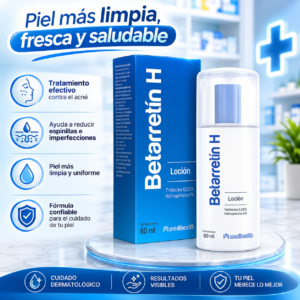 BETARRETIN H TRETINOINA 0.05% HIDROQUINONA 4% LOCION TOPICA FRASCO*60ML MEDIHEATH