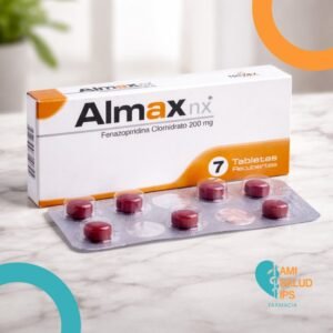 ALMAX NX FENAZOPIRIDINA 200MG C*7 TABLETAS RECUBIERTAS NEVOX FARMA