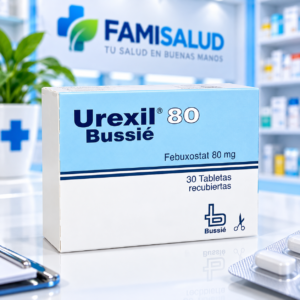 UREXIL 80MG FEBUXOSTAT 80MG C*30 TAB RECUBIERTAS BUSSIE