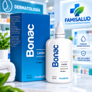 BONAC LOCION ERITROMICINA 2% SOLUCION TOPICA FRASCO*60ML MEDIHEALTH