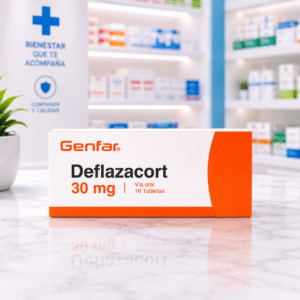 DEFLAZACORT 30MG C*10 TABLETAS - GENFAR