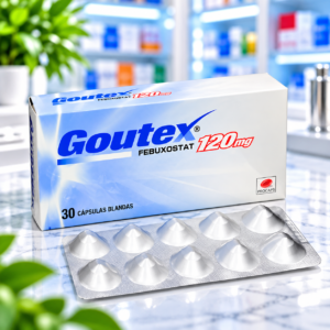 GOUTEX FEBUXOSTAT 120 MG C*30 CAPSULAS BLANDAS PROCAPS
