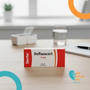 DEFLAZACORT 6MG C*10 TABLETAS GENFAR