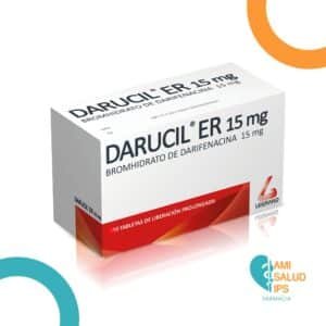 DARUCIL DARIFENACINA 15MG TAB LIB PRO CX30 LEGRAND