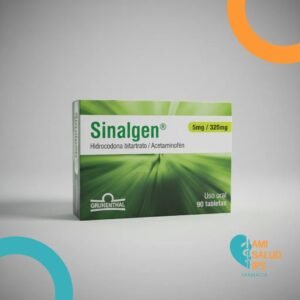 ACETAMINOFEN + HIDROCODONA 325MG+5MG C*90 TABLETAS SINALGEN