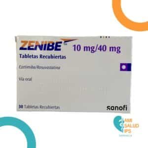 ZENIBE EZETIMIBA+ROSUVASTATINA 10MG+40MG C*30 TAB SANOFI