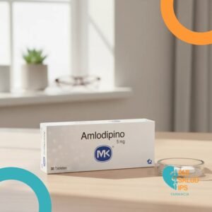 AMLODIPINO 5MG BLISTERS*30 TABLETAS MK