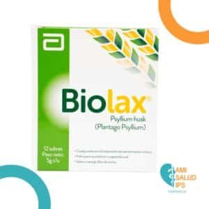 BIOLAX PSYLLIUM HUSK 70 GR C*12 SOBRES POLVO PARA RECONTITUIR A SUSPENSION ORAL ABBOTT