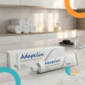 ADAPCLIN ADAPALENO + CLINDAMICINA 0.1G+1G GEL TOPICO TUBO*30G SUIPHAR