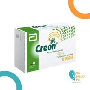 CREON 10000 PANCREATINA 150MG C*20 CAPSULAS DE LIBERACION RETARDA ABBOTT