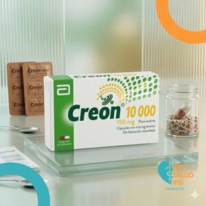 CREON 10000 PANCREATINA 150MG C*20 CAPSULAS DE LIBERACION RETARDA ABBOTT