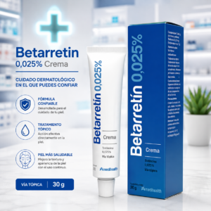 BETARRETIN CREMA 0.025% CREMA TOPICA TUBO*30G MEDIHEALTH