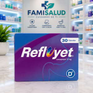 REFLUYET LANSOPRAZOL 15MG C*30 CAPSULAS PROCAPS
