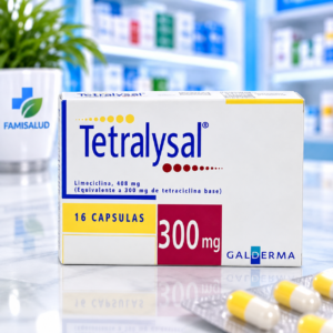 TETRALYSAL LIMECICLINA 300MG C*16 CAPSULAS GALDERMA