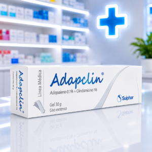 ADAPCLIN ADAPALENO + CLINDAMICINA 0.1G+1G GEL TOPICO TUBO*30G SUIPHAR