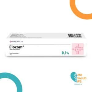 ELOCOM MOMETASONA  0.1% CREMA TOPICA TUBO*15G ORGANON