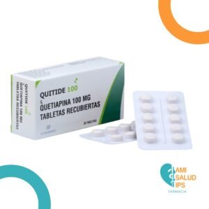 QUITIDE 100MG QUETIAPINA 100 MG C*30 TABLETAS RECUBIERTAS AUROBINDO