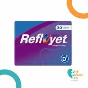 REFLUYET LANSOPRAZOL 15MG C*30 CAPSULAS PROCAPS